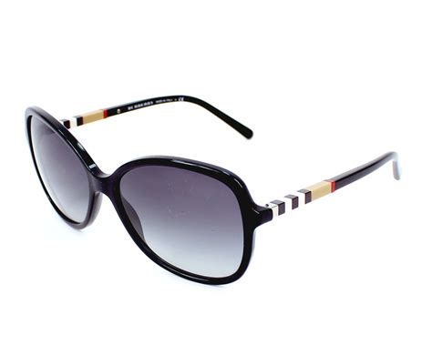 burberry lunette soleil homme|Lunettes de soleil à rayures iconiques (Noir) .